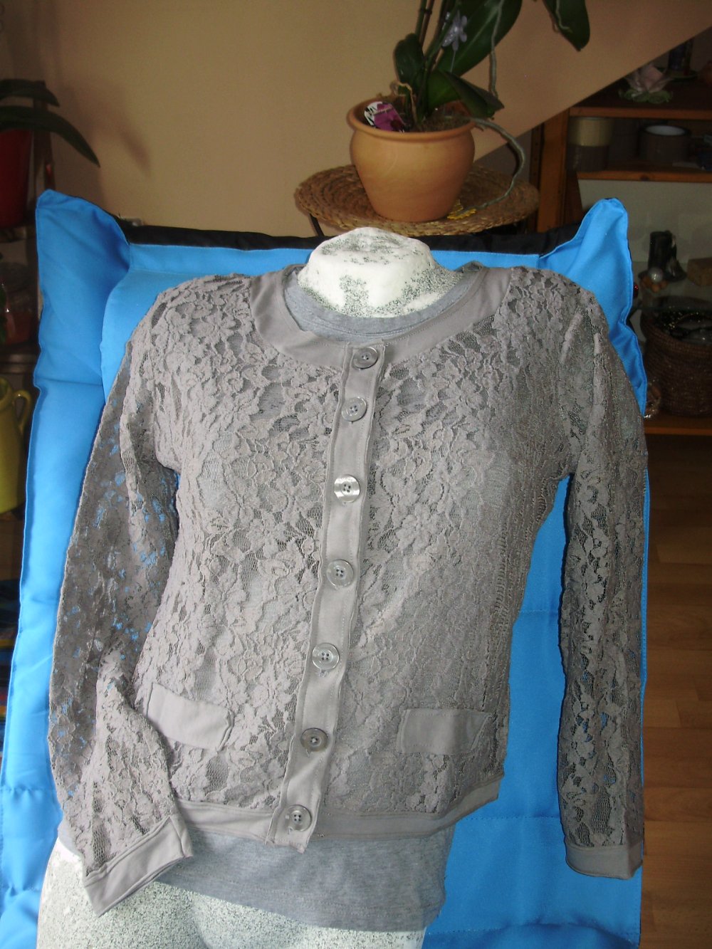 Street one Cardigan Spitze edel 36 NEU