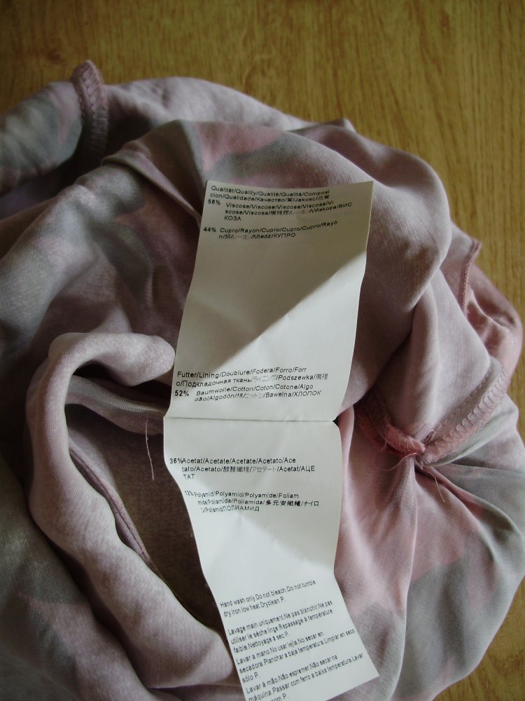 Hugo Boss Kleid rosa bunt Blumen 36 BW Cupro