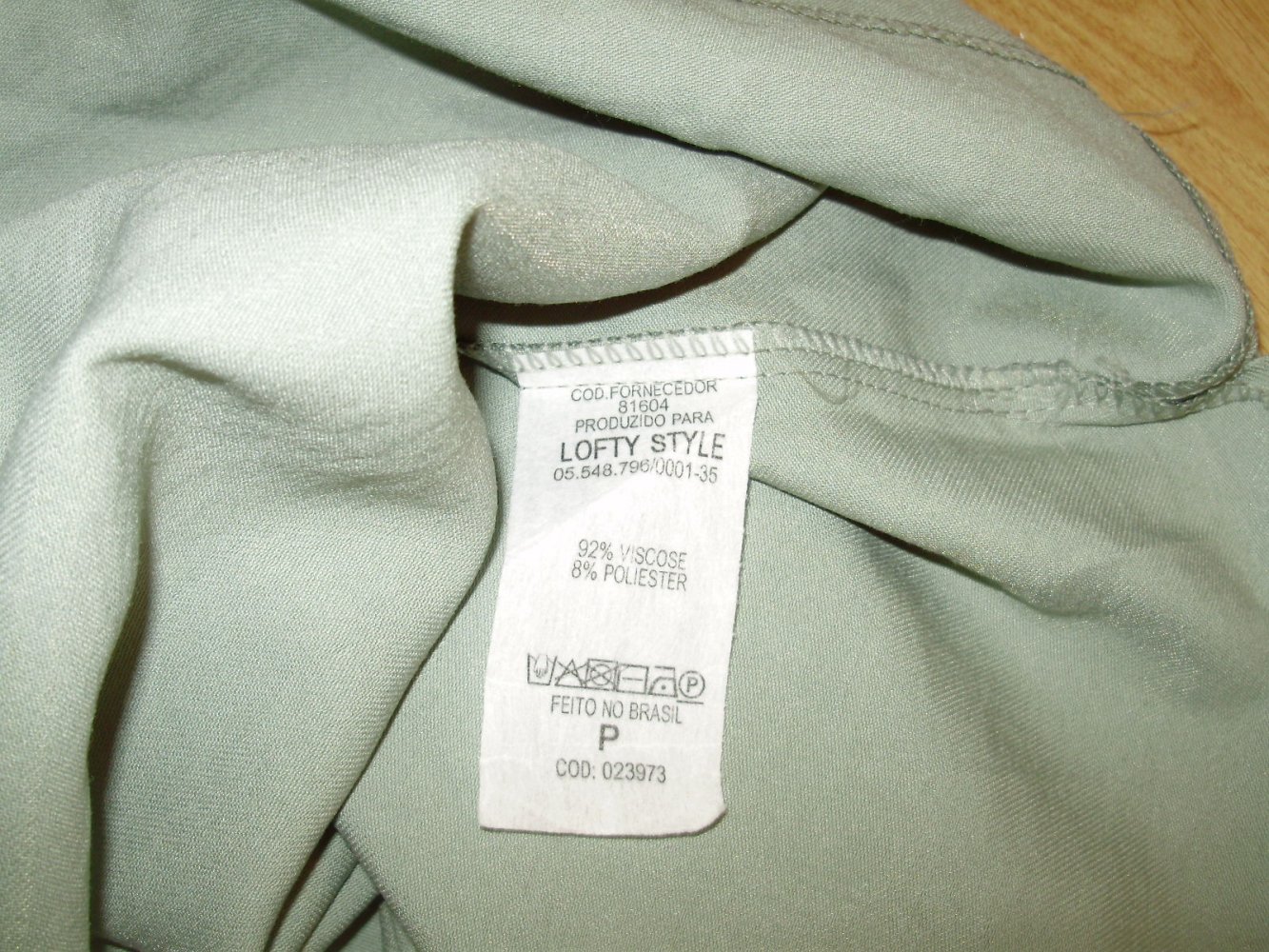 Lofty Style Blusen Shirt salbei hell M passend