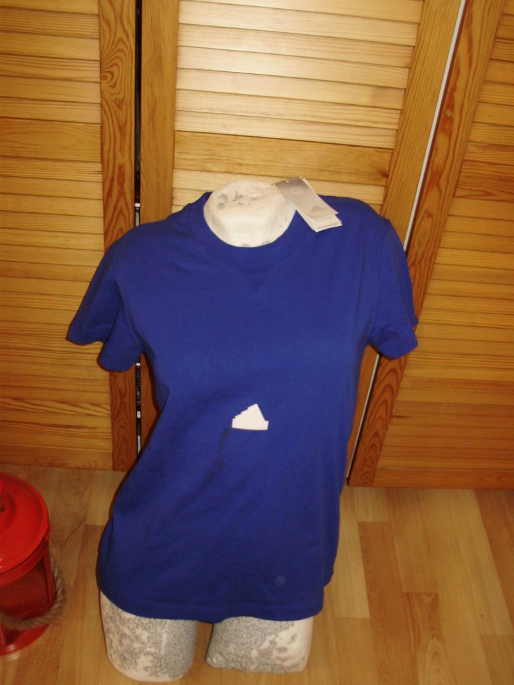 adidas Shirt blau 38-40 Nagelneu Etikett