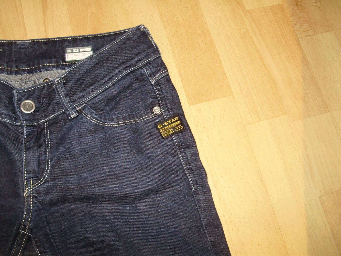 G-Star 3301 Jeans Hose dunkelblau 29 32
