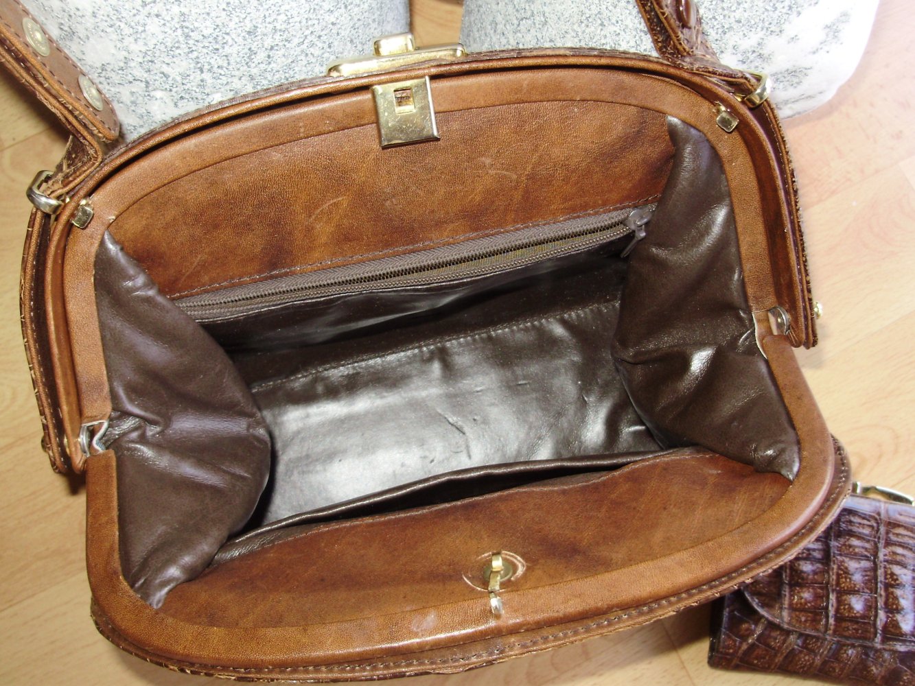 Vintage  Tasche + Geldbörse 60 - er Jahre