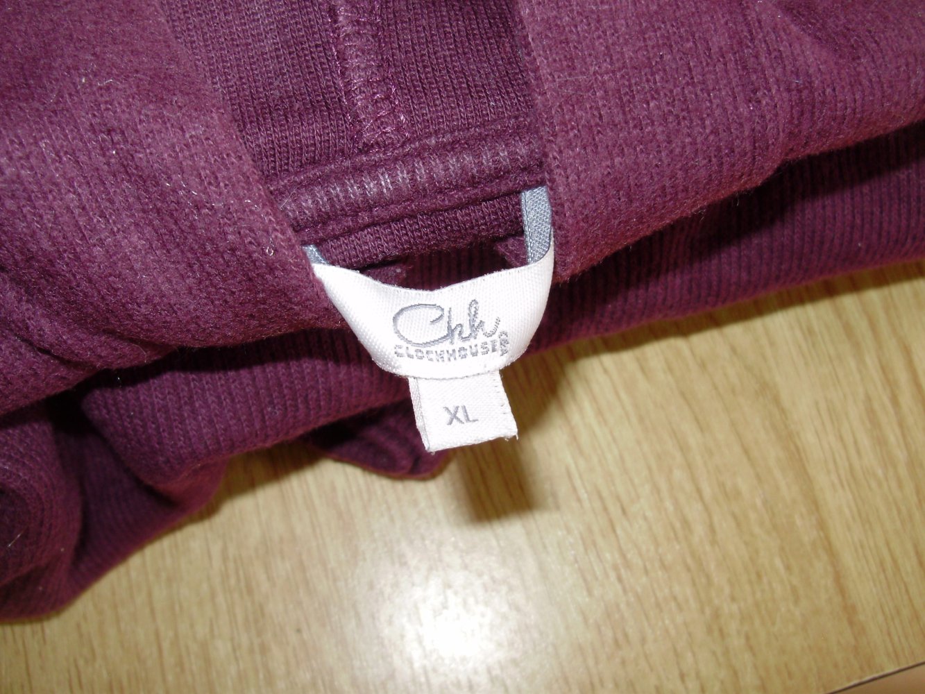 C&A Pullover Kapuze bordeaux XL