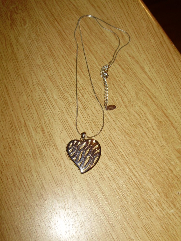 Jasper Conran Kette Herz ausgefallen 925 Silber NEU