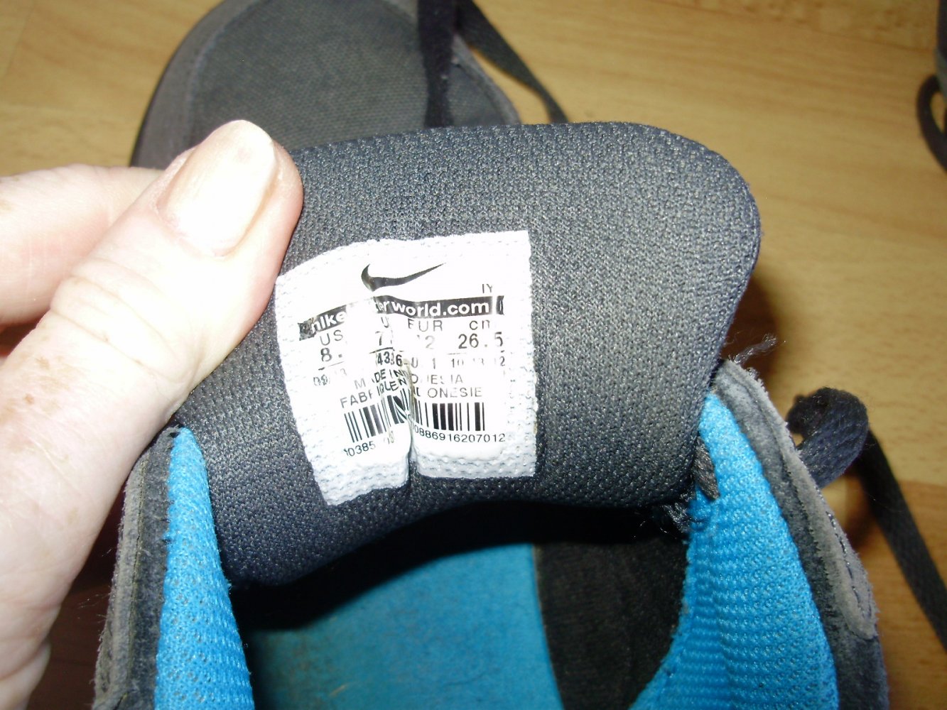 Nike air Sneaker blau türkis Gr 41