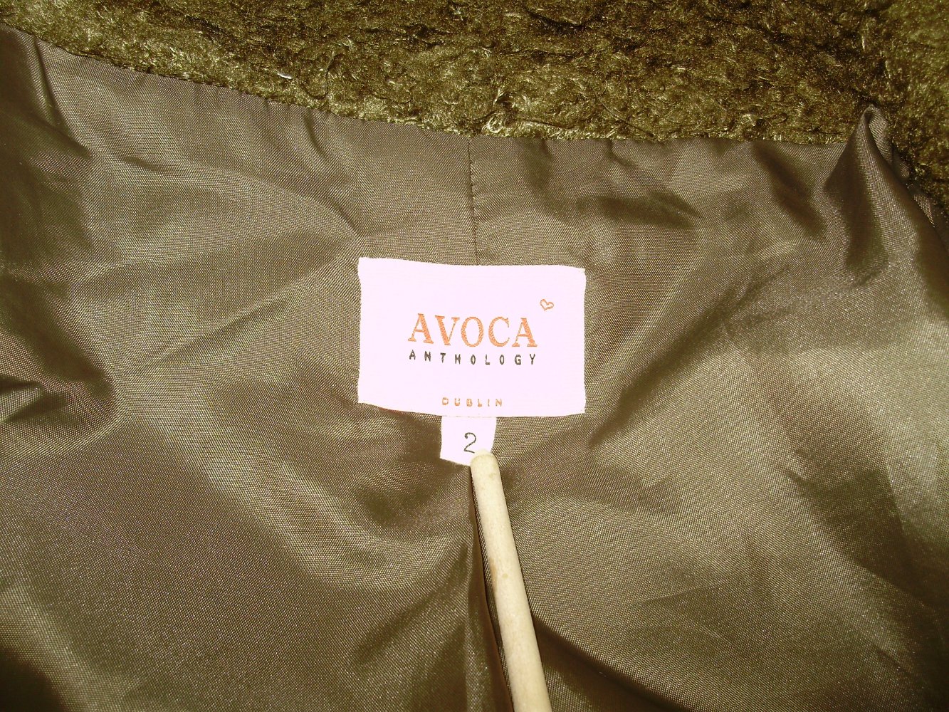 Avoca Dublin Kuschelmantel grün Gr M