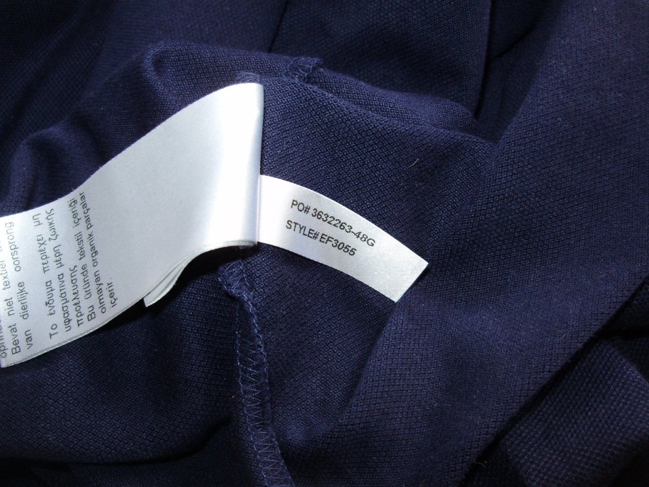 Lacoste Polo Kleid 3/4 Arme Gr 38