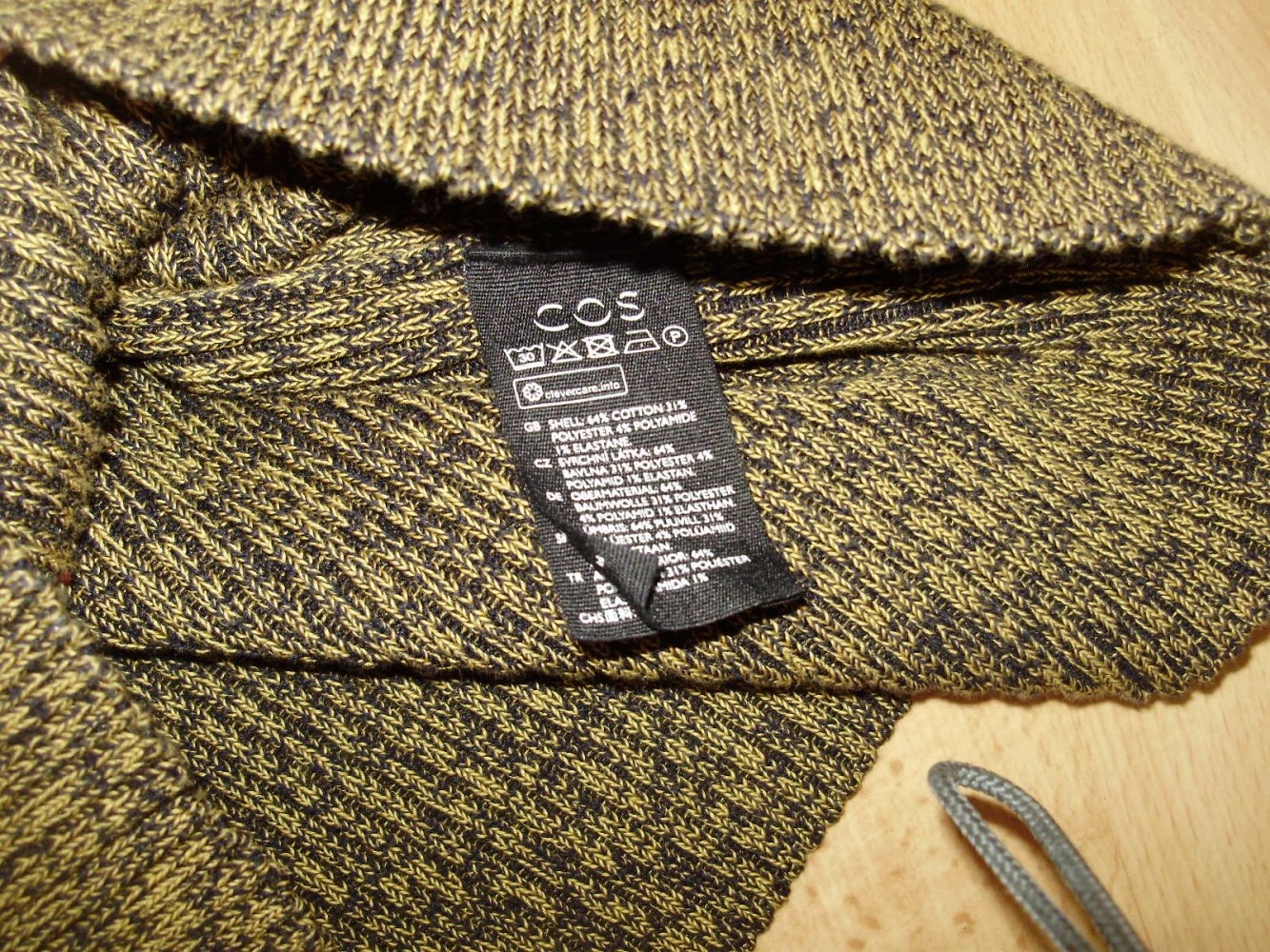 Cos Pullover braun meliert 3/4 Arme S NEU mit Etikett