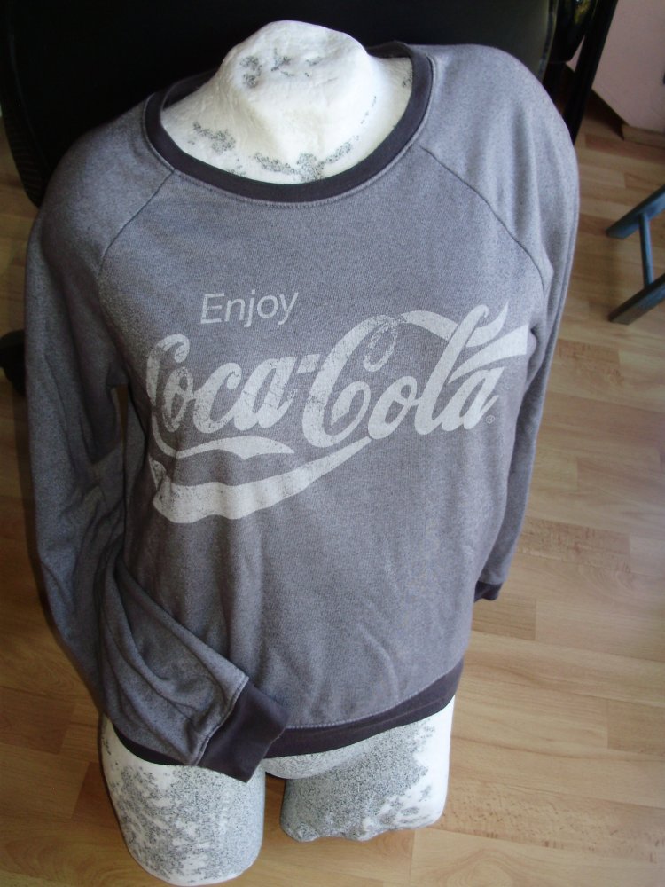 Coca Cola Sweat grau Print M