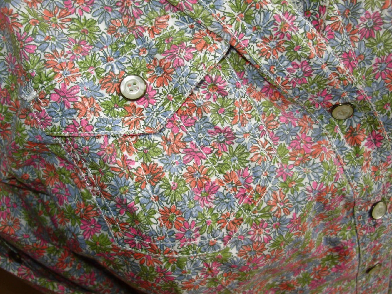 Tommy Hilfiger Hemdblusen Kleid bunt Blumen S