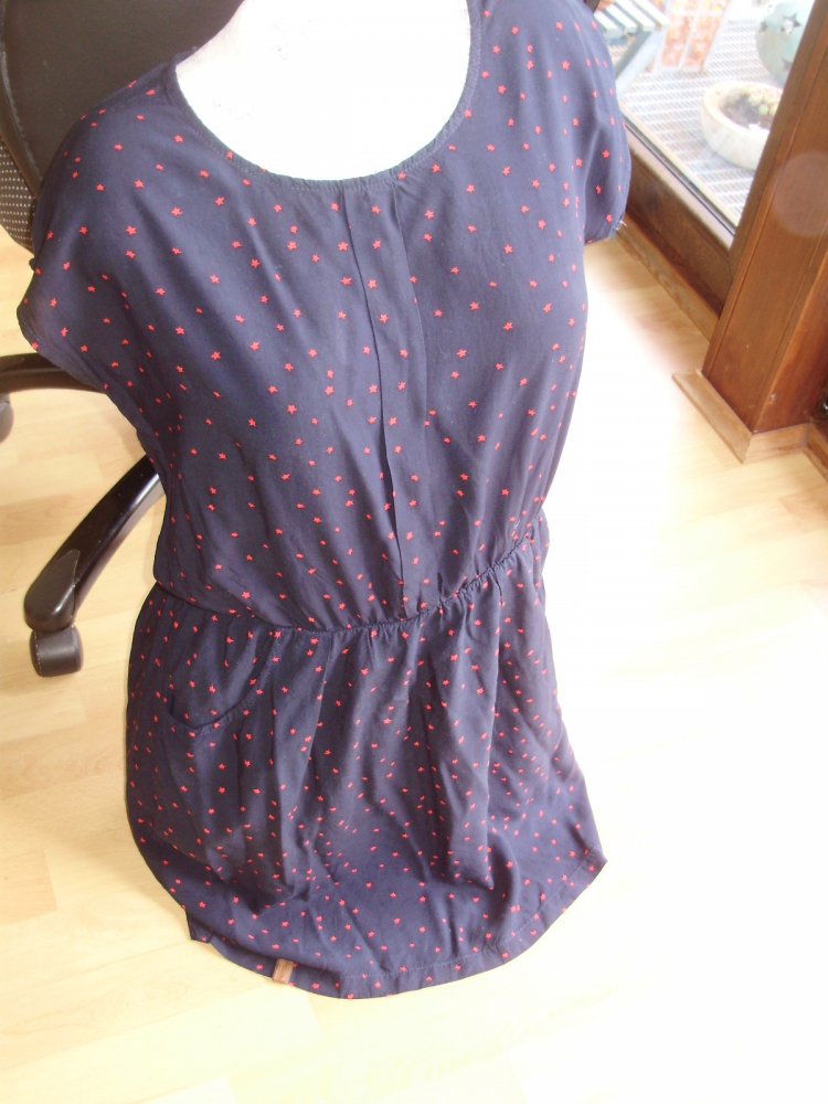 Naketano Kleid dunkelblau gefüttert L