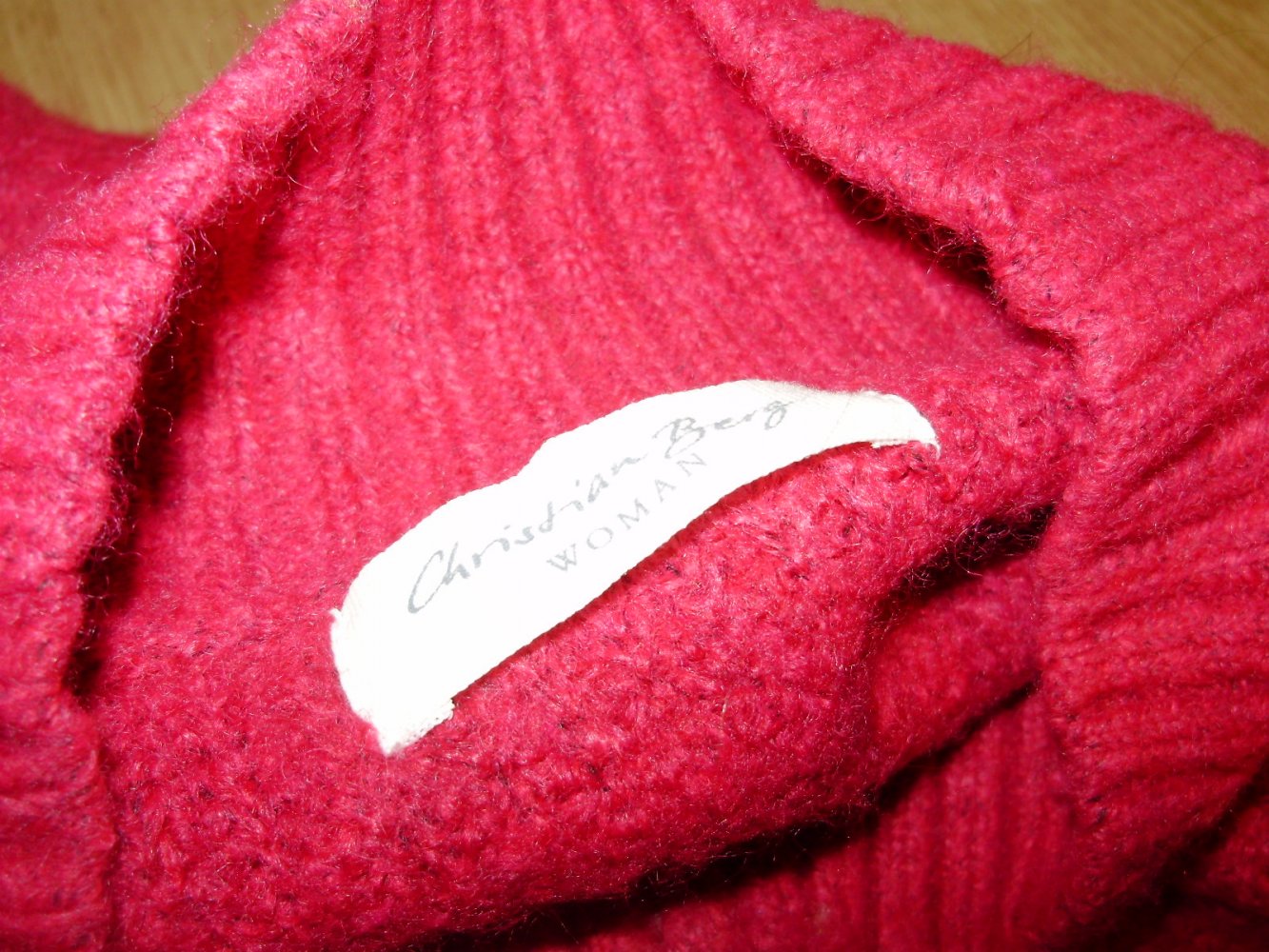 Christian Berg Pullover kuschelig warm altrosa 36 38