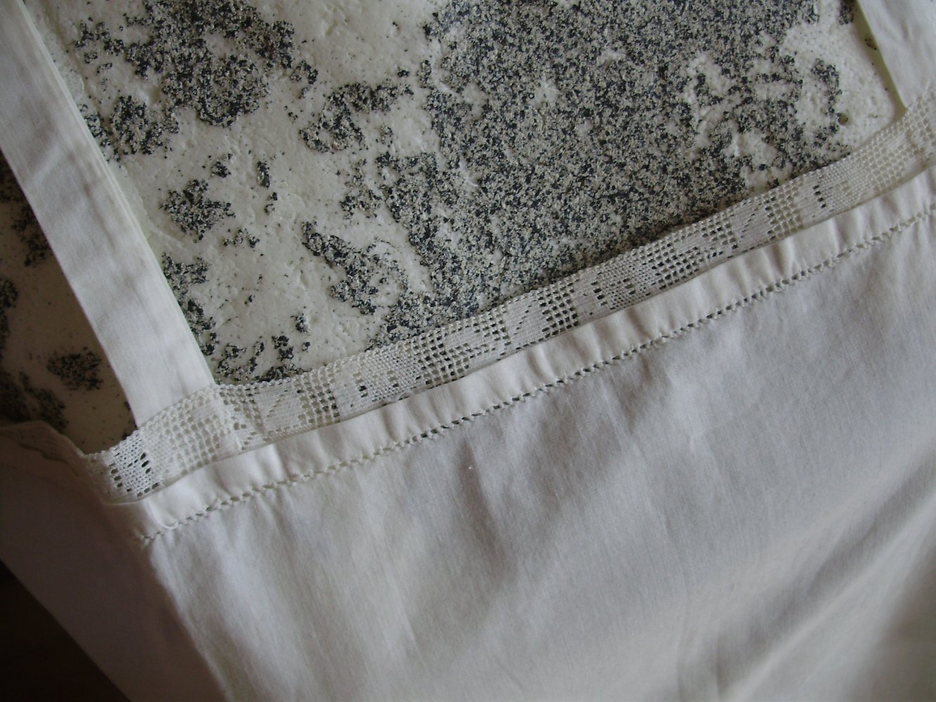 Vintage Top Unterhemd weiß BW L