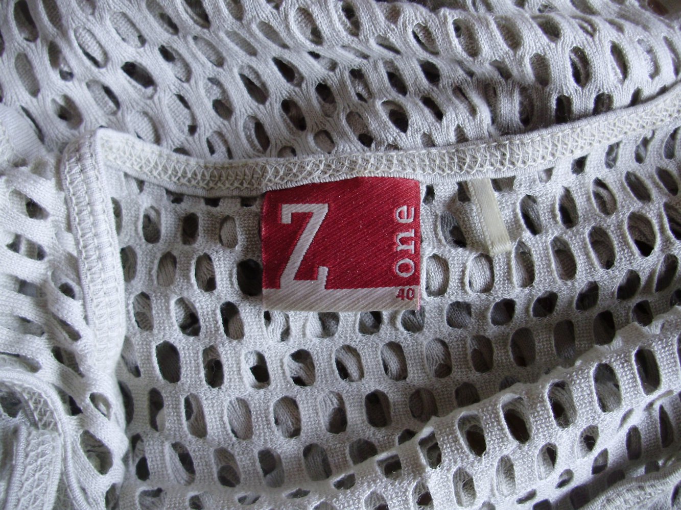 zone Longtop beige Netz Gr 40 wie neu