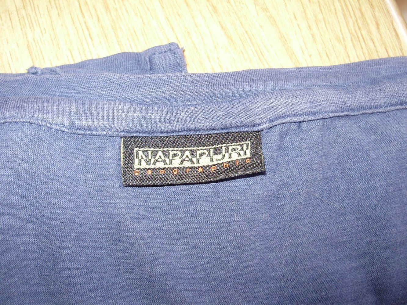 Napapijri Shirt blau Culture is travelling M