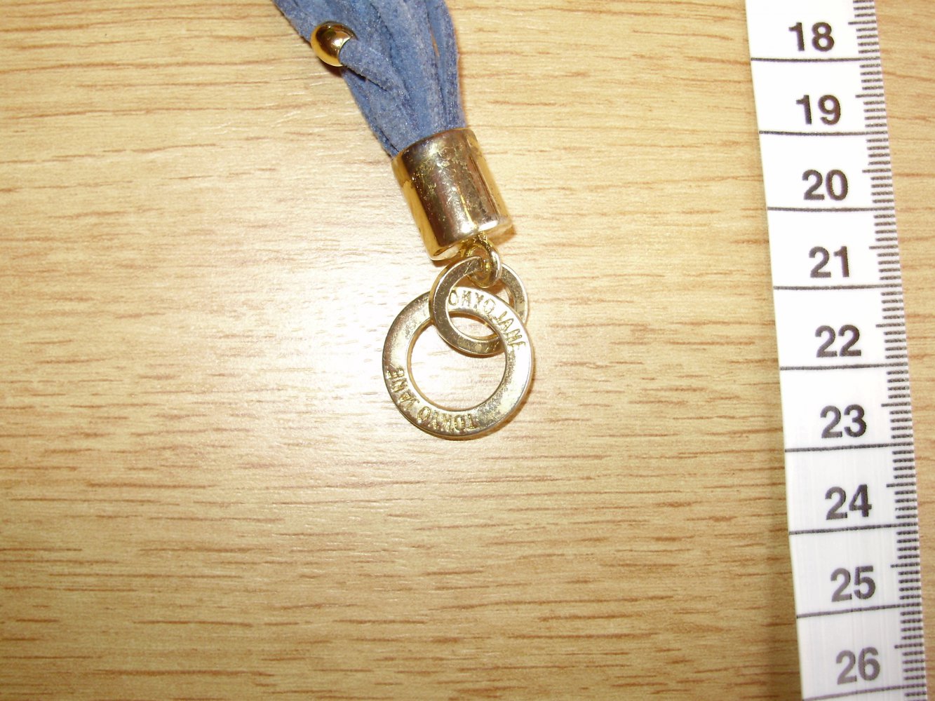 Tokyo Jane Armband blau golden