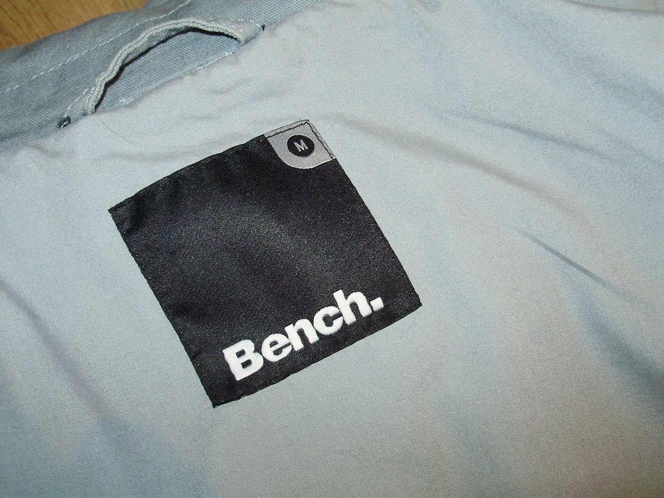 Bench Jacke salbei Baumwolle gefüttert M