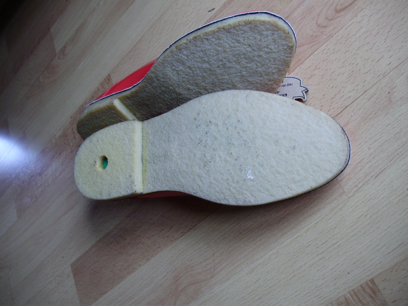 Kickers Ballerina rot Lackleder 41 NEU Etikett