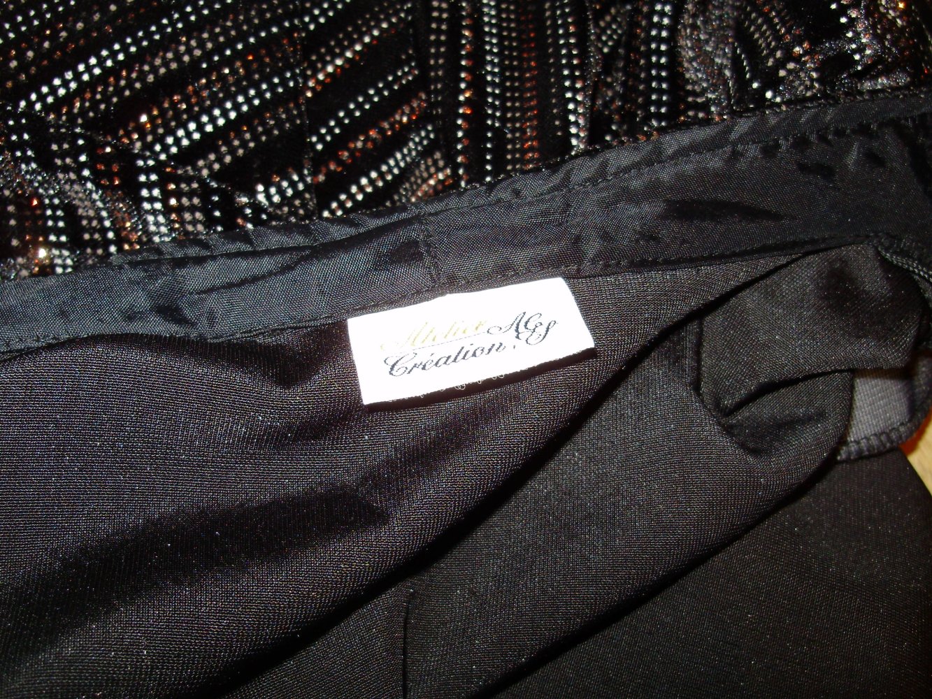 Set festlich Top + Glitzerjacke 38/40 passend