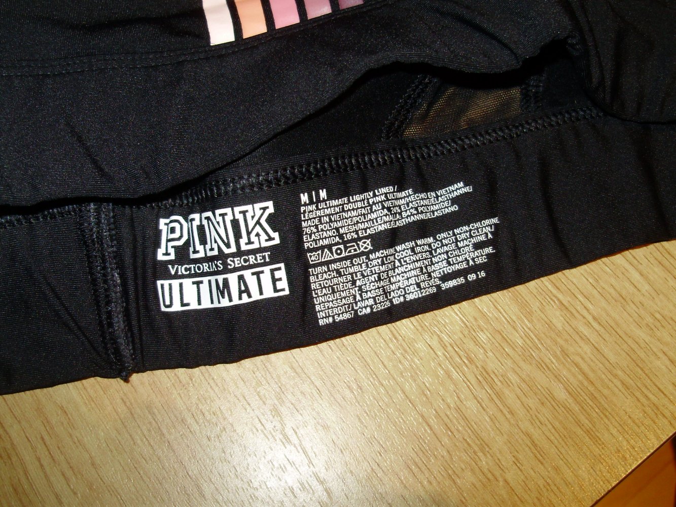 Victorias Secrets Pink Bustier schwarz bunt S wie neu