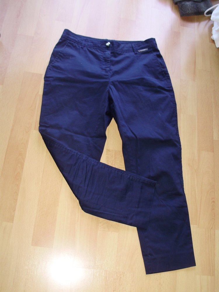 Punt Roma Hose Stoff dblau 36