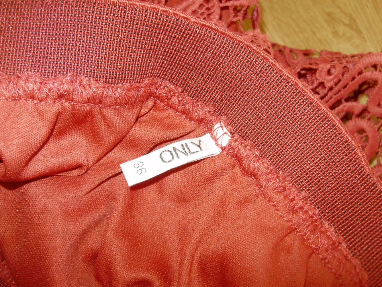 Rock Spitze gefüttert braunrot 36