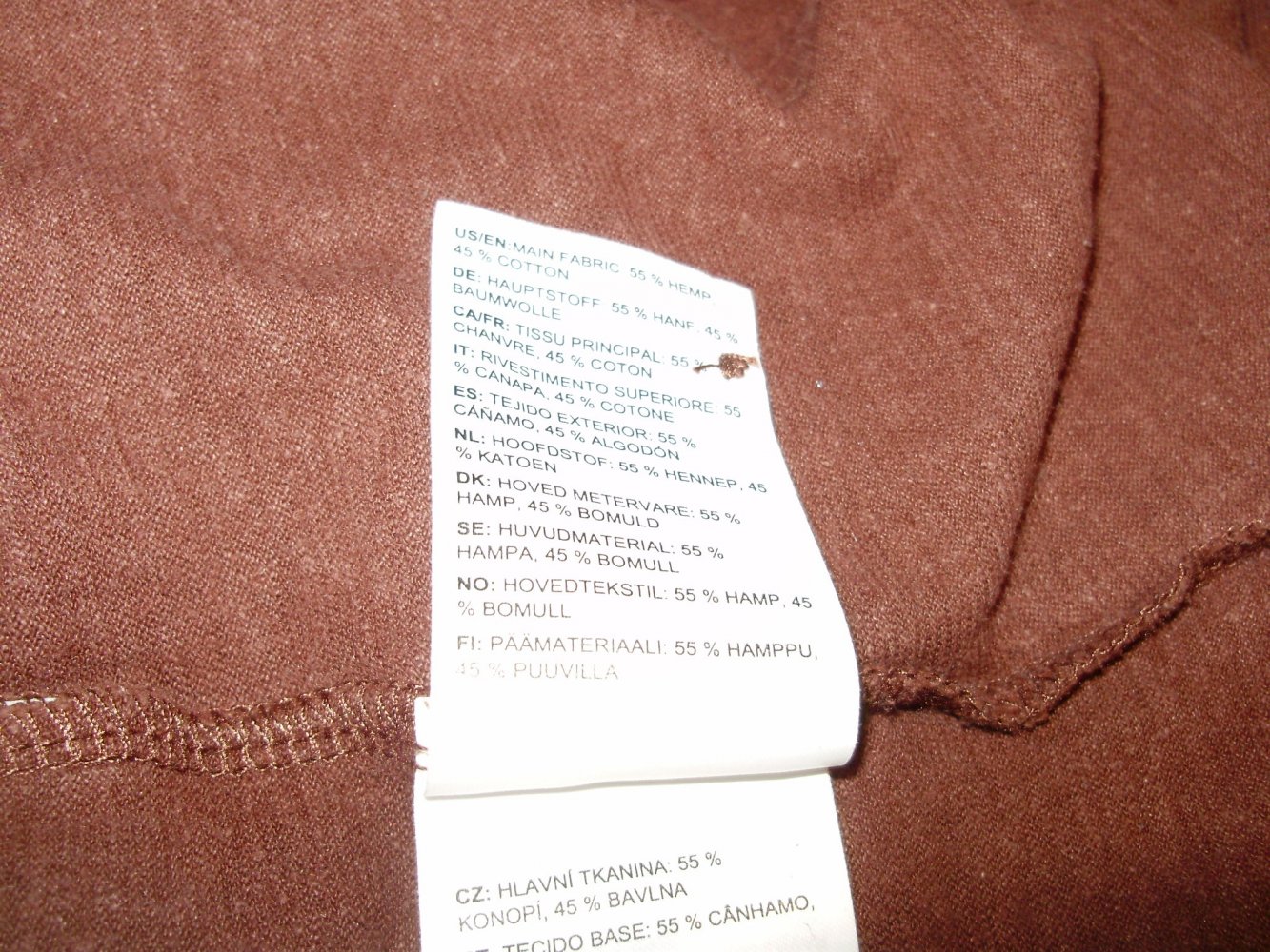 Maloja Shirt Langarm braun Rotkehlchen S