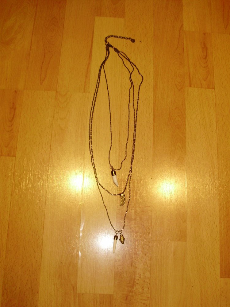 Kette dreireihig ausgefallen NEU