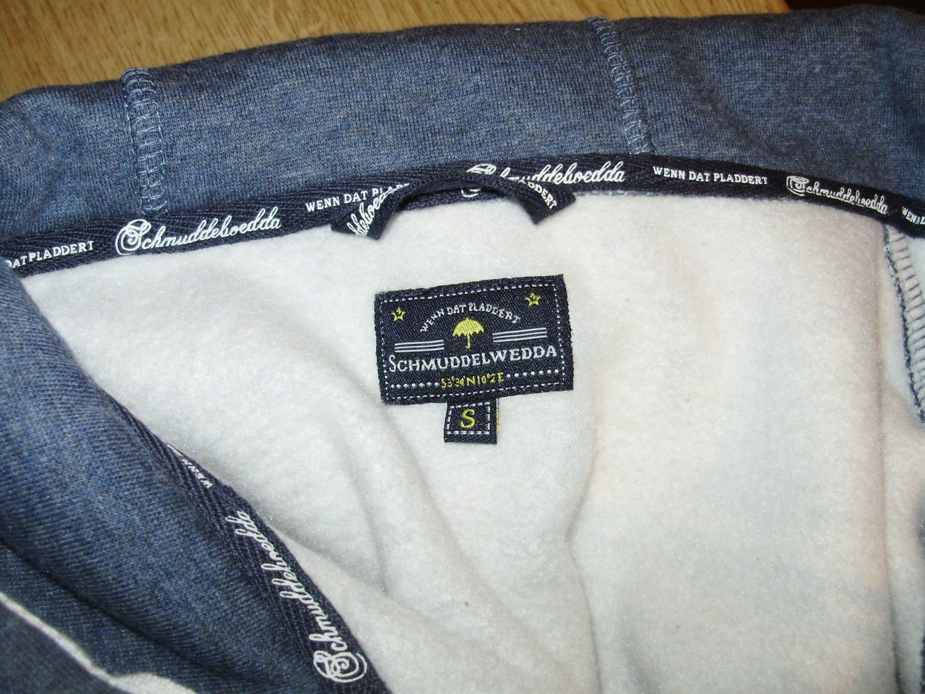 Schmuddelwedda Jacke blau S NEU
