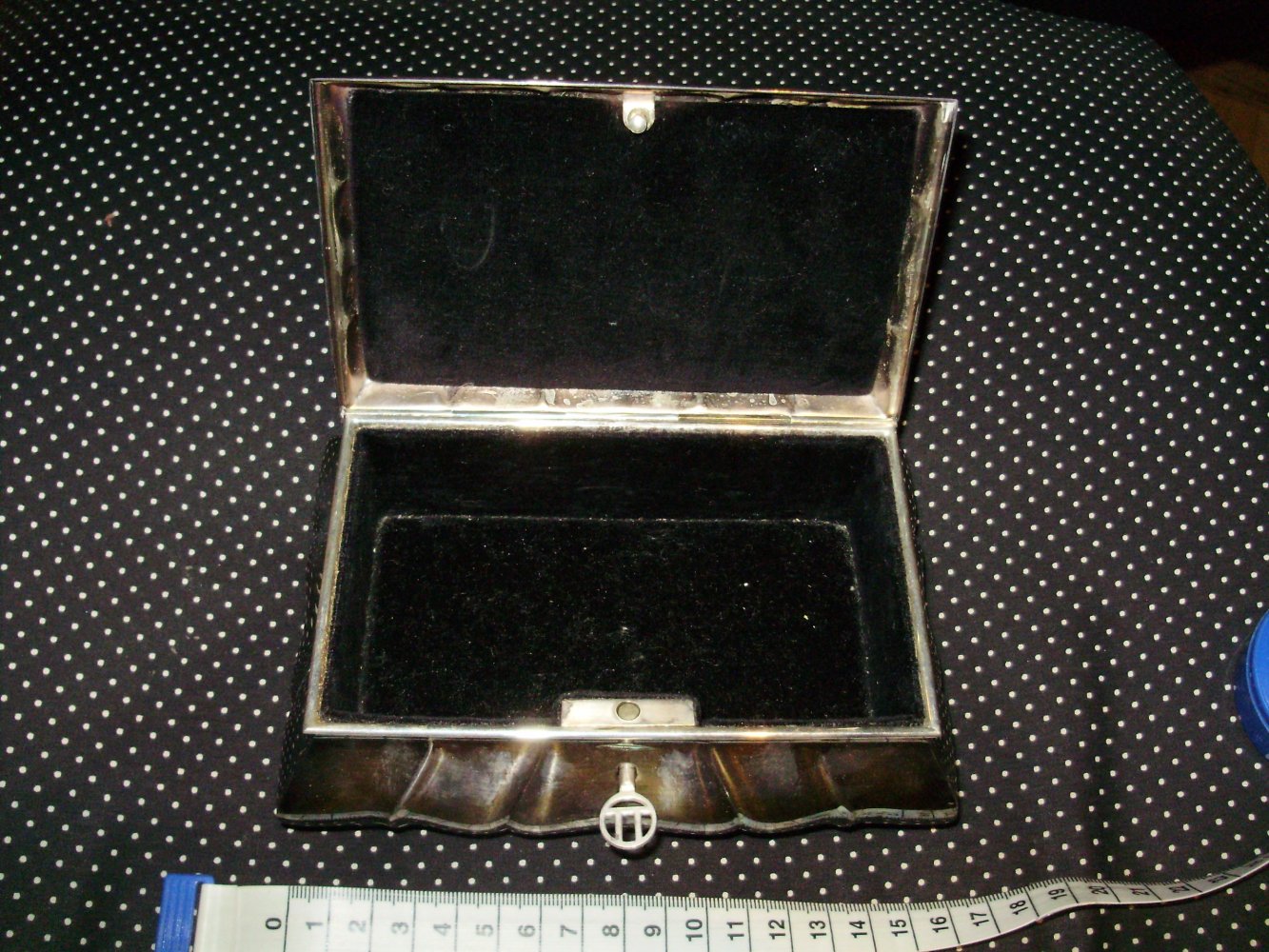 WMF-Schmuckschatulle, Silber,  20. Jahrhundert