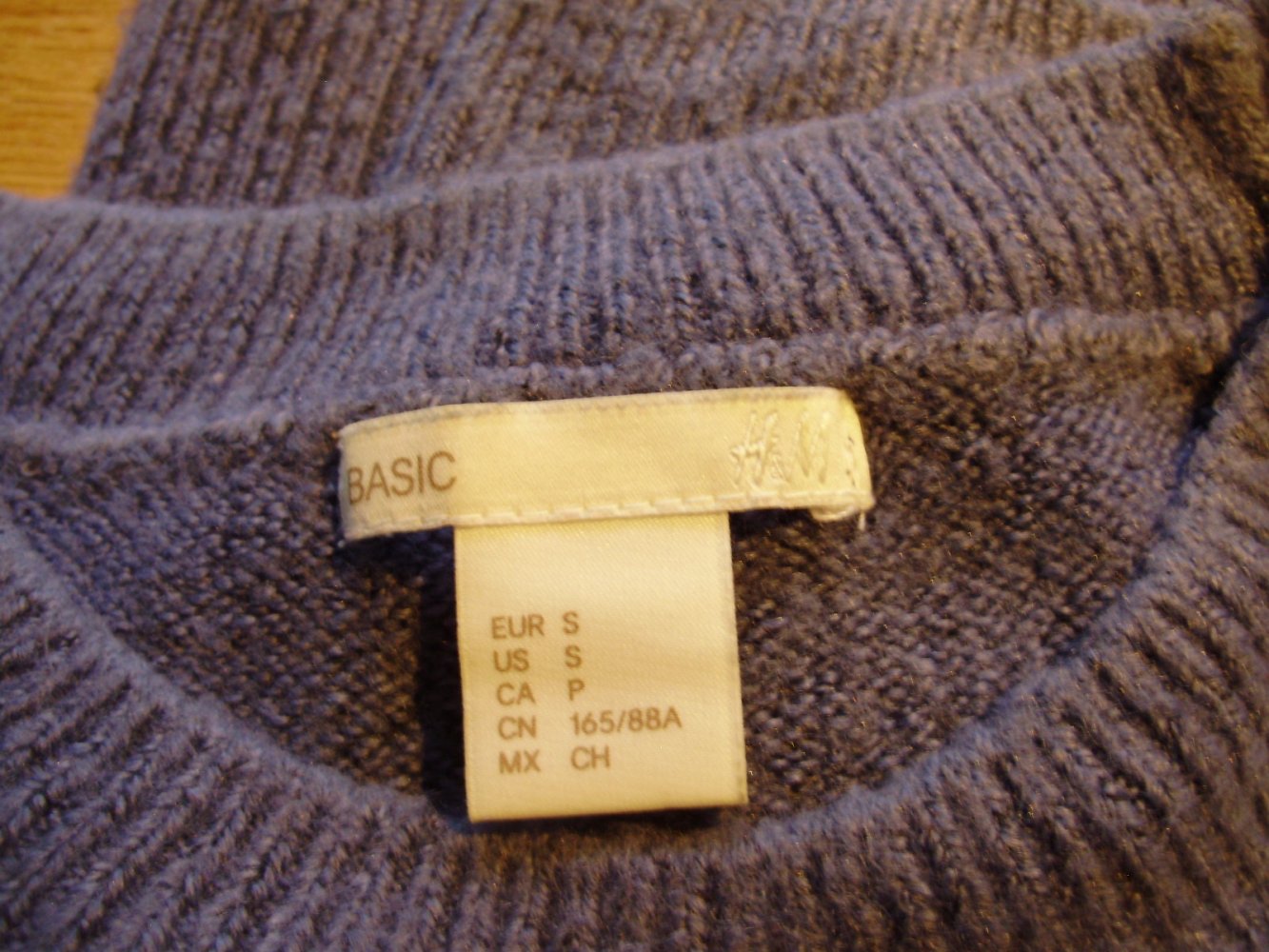 H&M Pullover super kuschelig blau S