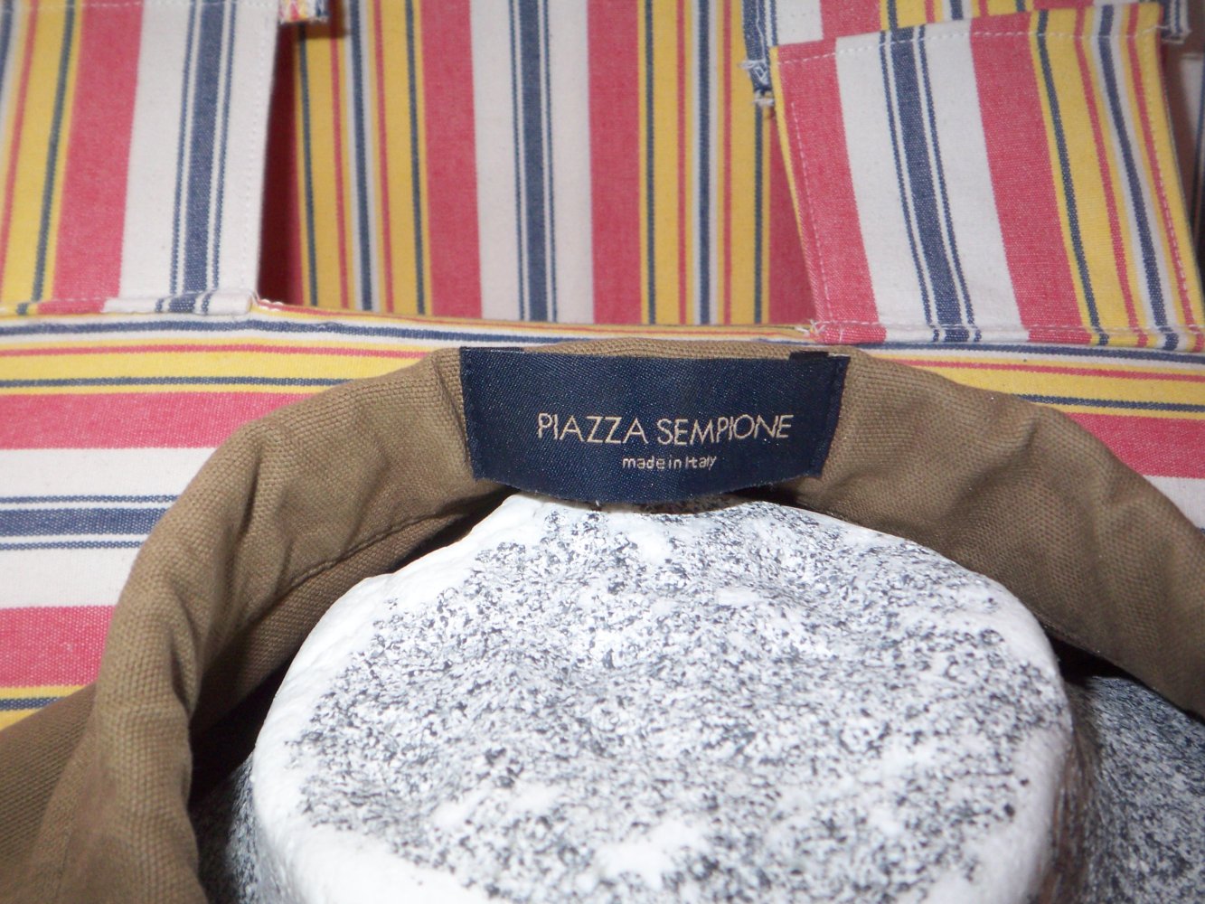 Piazza sempione Blazer braun lässig Druckknöpfe 40