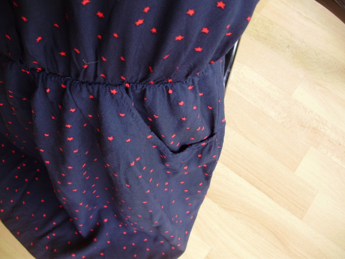 Naketano Kleid dunkelblau gefüttert L