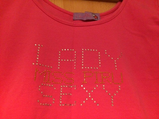 Pinkes Tanktop in Gr. 42/44