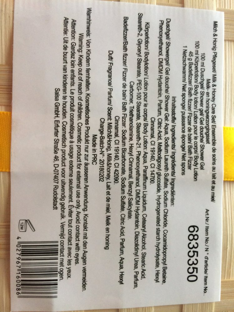 Milk & Honey Pflegest von 