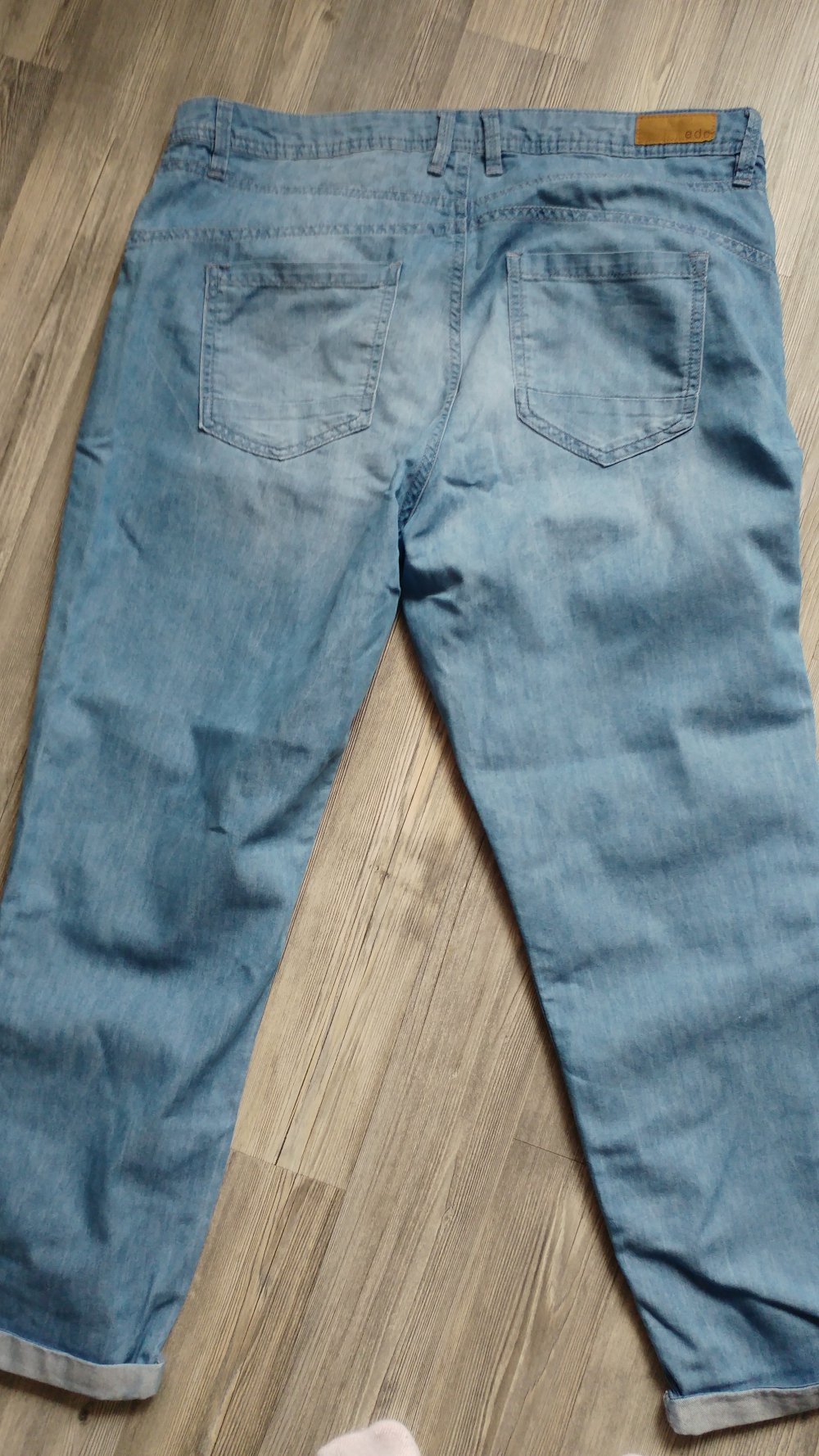 hellblaue 3/4 Jeans