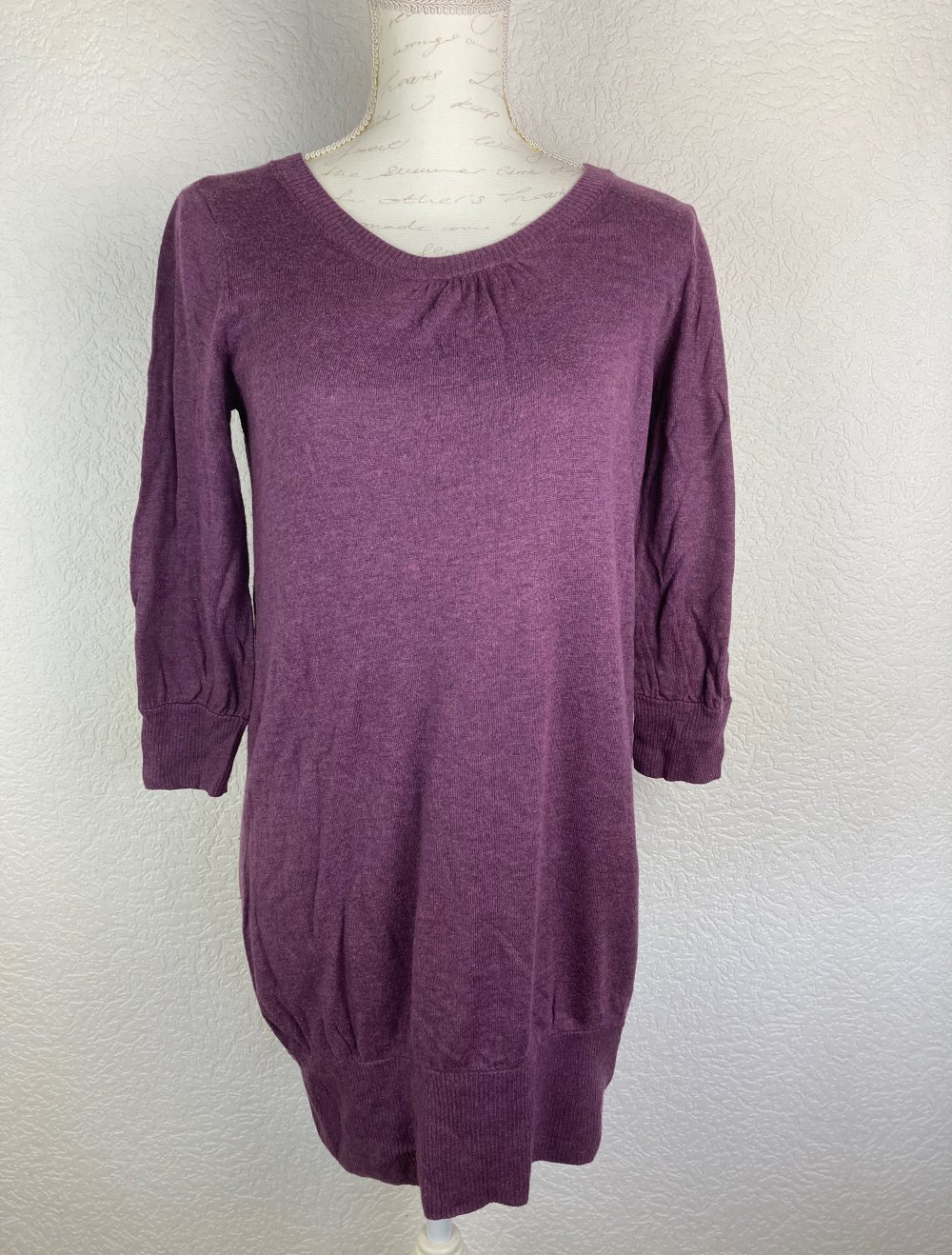 Esprit langer Pullover lila
