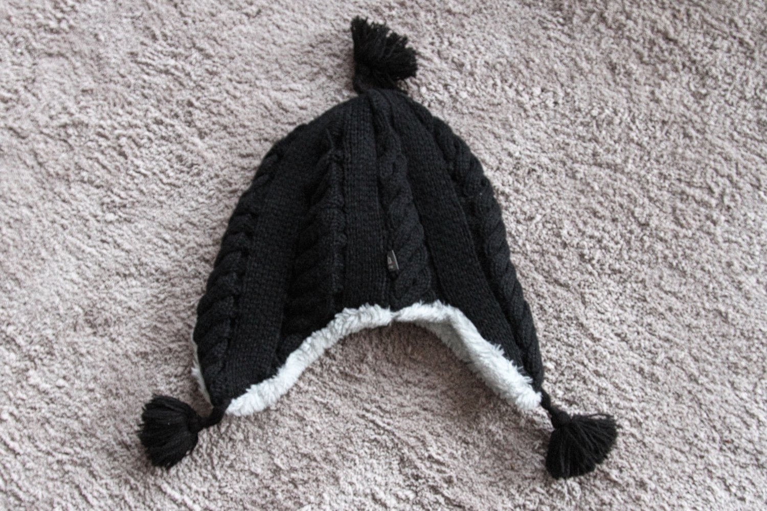 Mütze warm Winter Bommelmütze, NP 24,95€