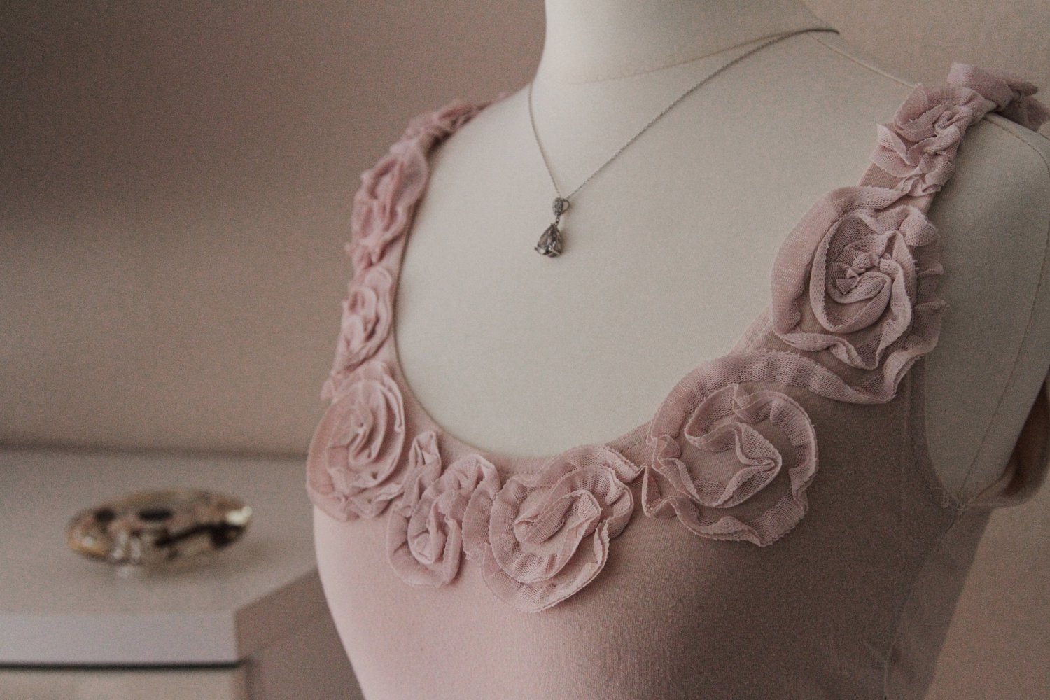 Wunderschönes Kleid, altrosa, nude, rosa, rose