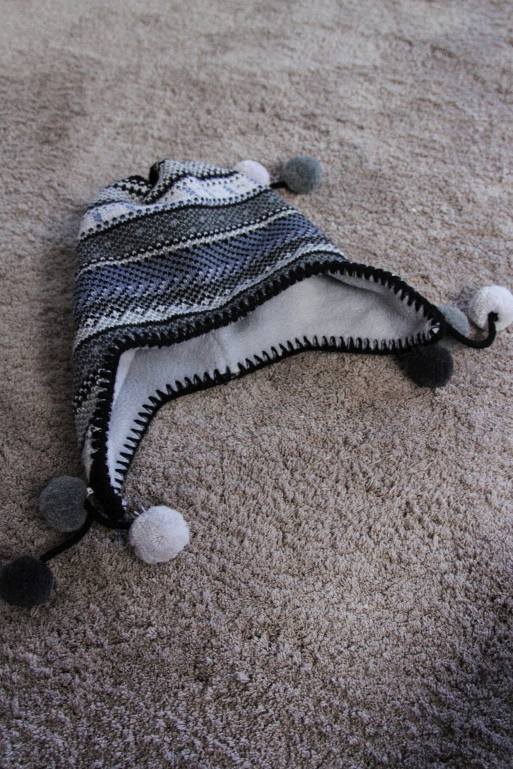 Mütze warm Winter Bommelmütze, NP 24,95€