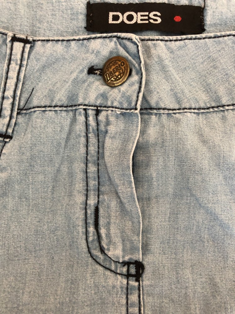 Jeans minirock größe XS