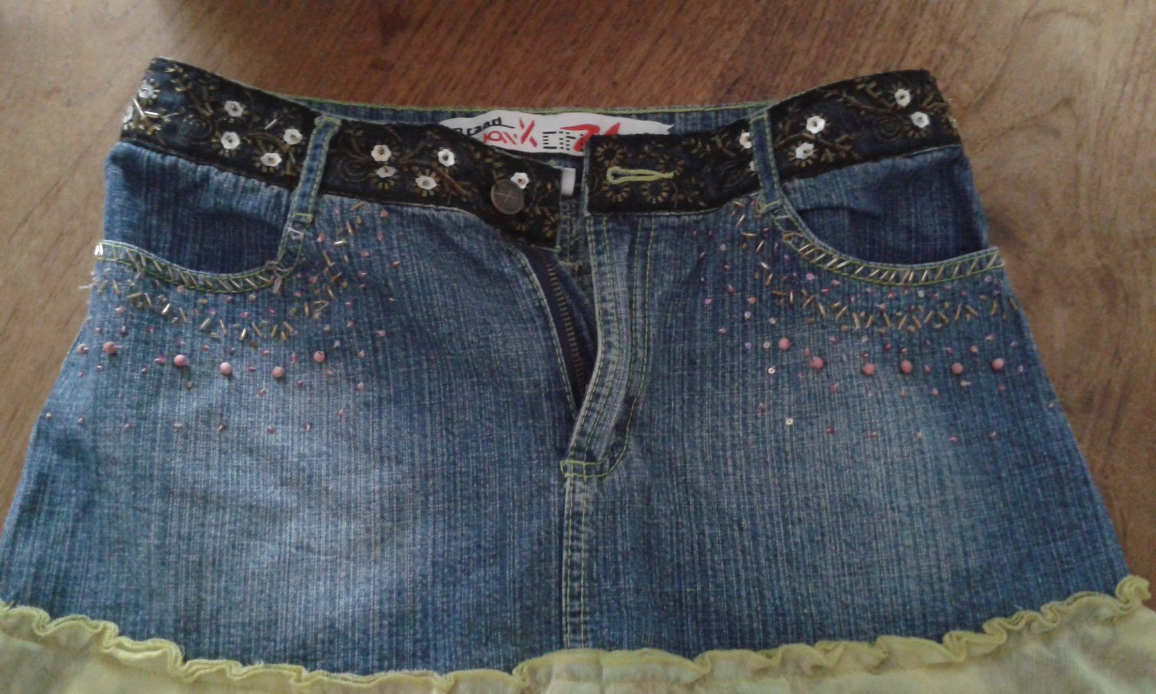 Volant Rock knielang