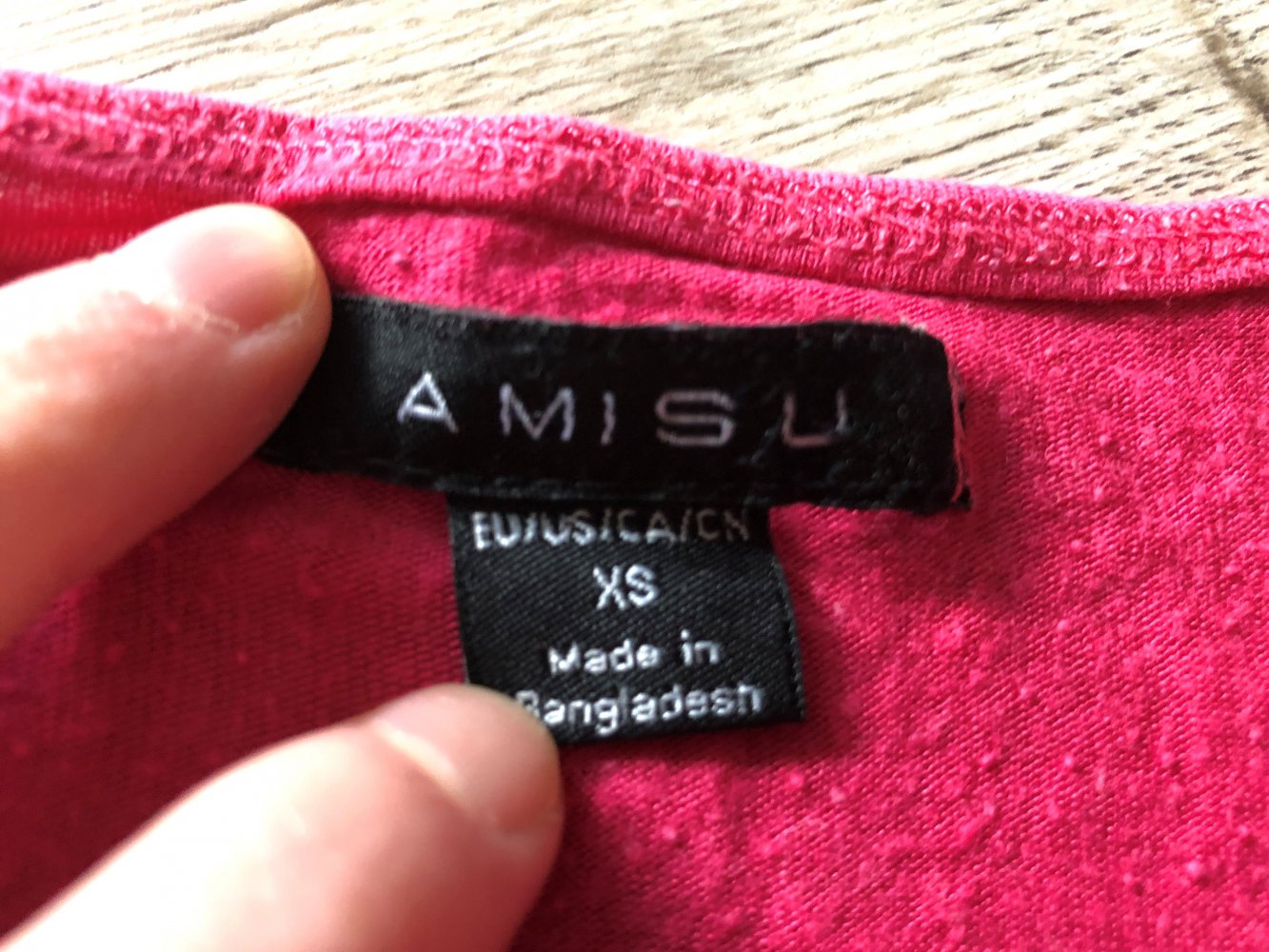 Top rosa / Spaghetti Top