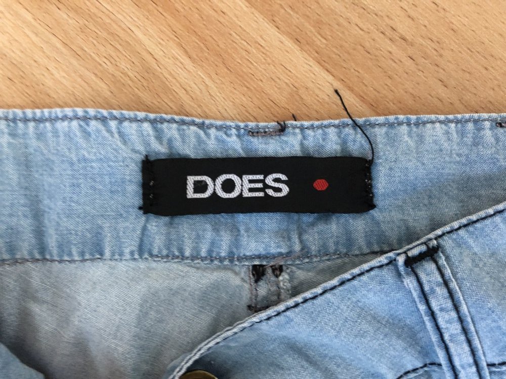 Jeans minirock größe XS