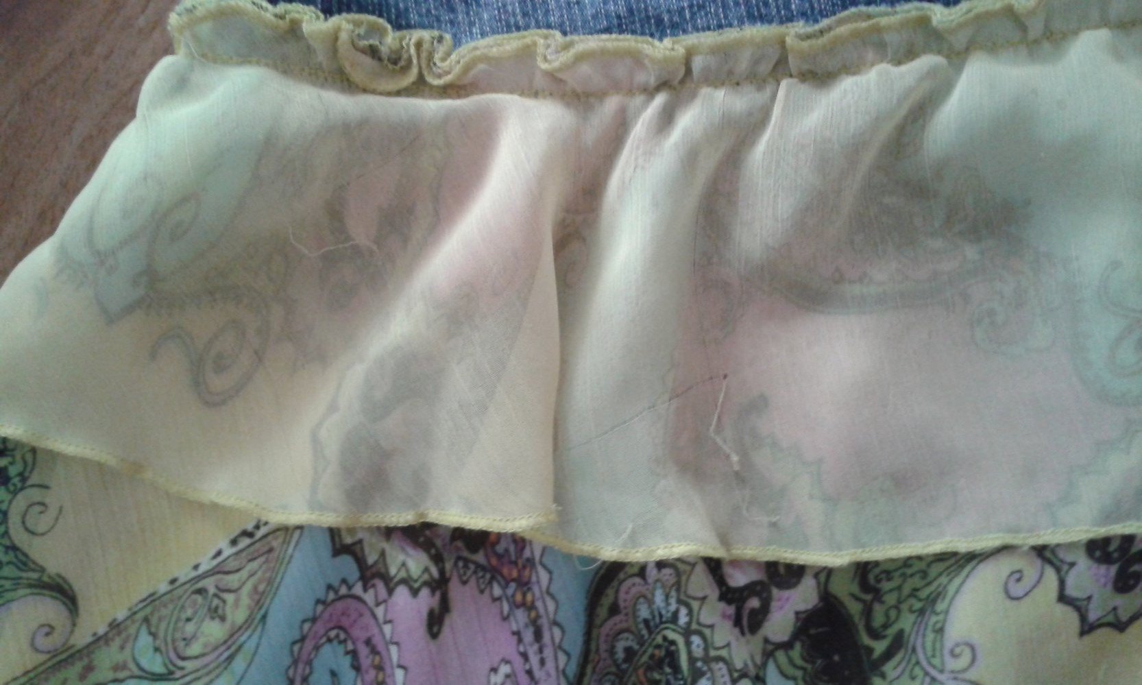 Volant Rock knielang