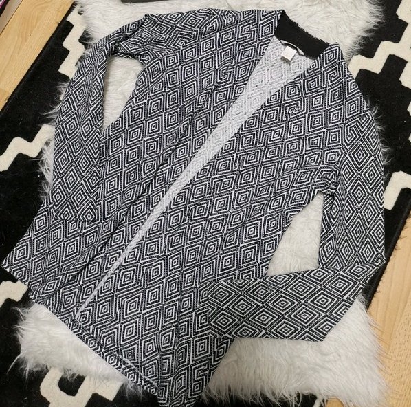 Gemusterter cardigan