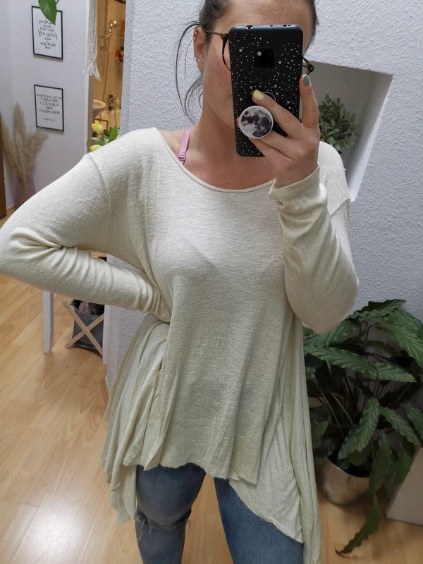 Asymmetrisches Oberteil