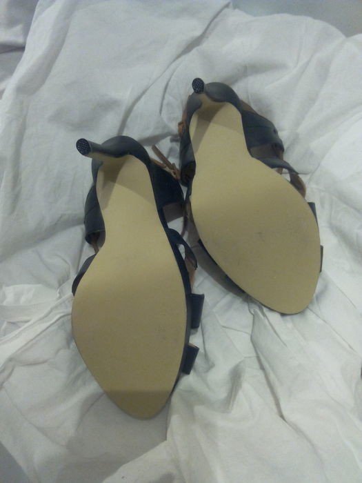 NEU Highheels schwarz braun