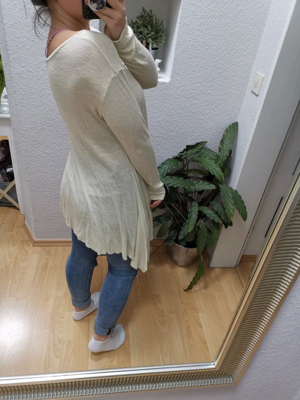 Asymmetrisches Oberteil