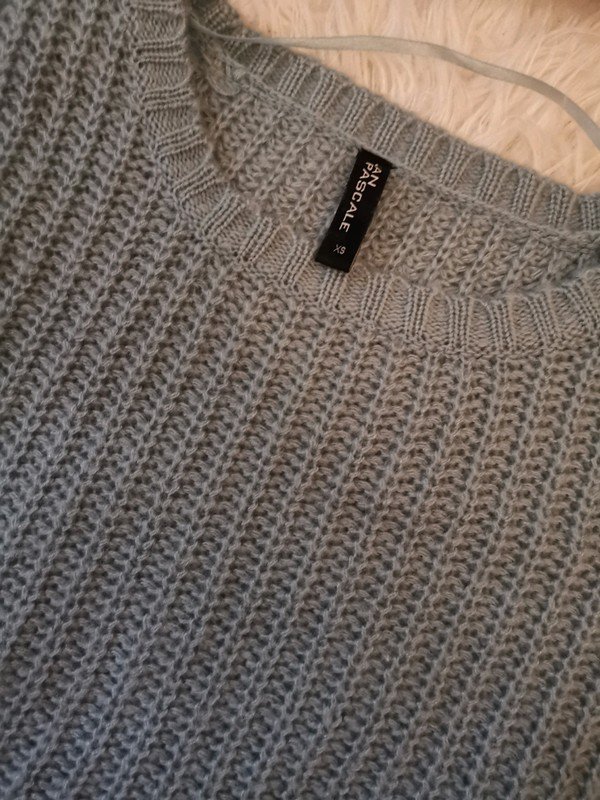 Cozy winter pullover mit Schlitz